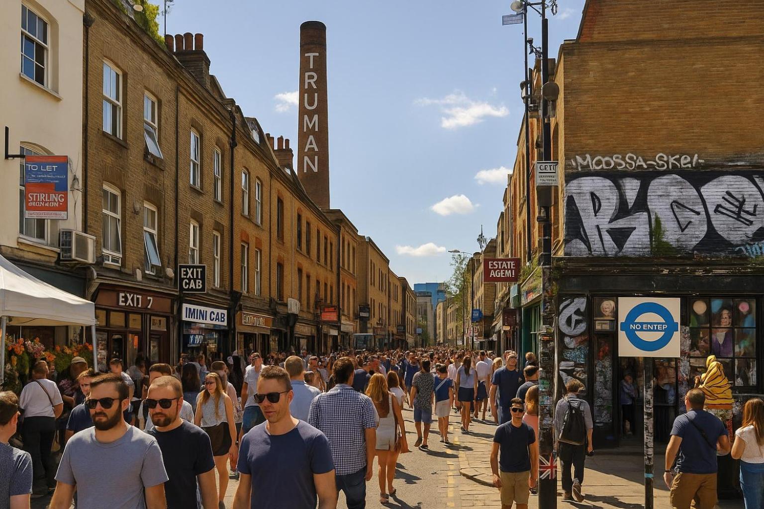 New! 2-bedroom In Trendy Brick Lane Ferienhaus *